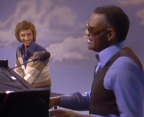 Barry Manilow with Ray Charles